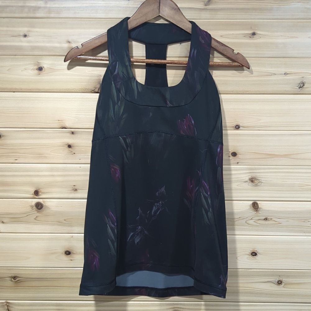 Lululemon Scoop neck‎ Tank Midnight Iris Small